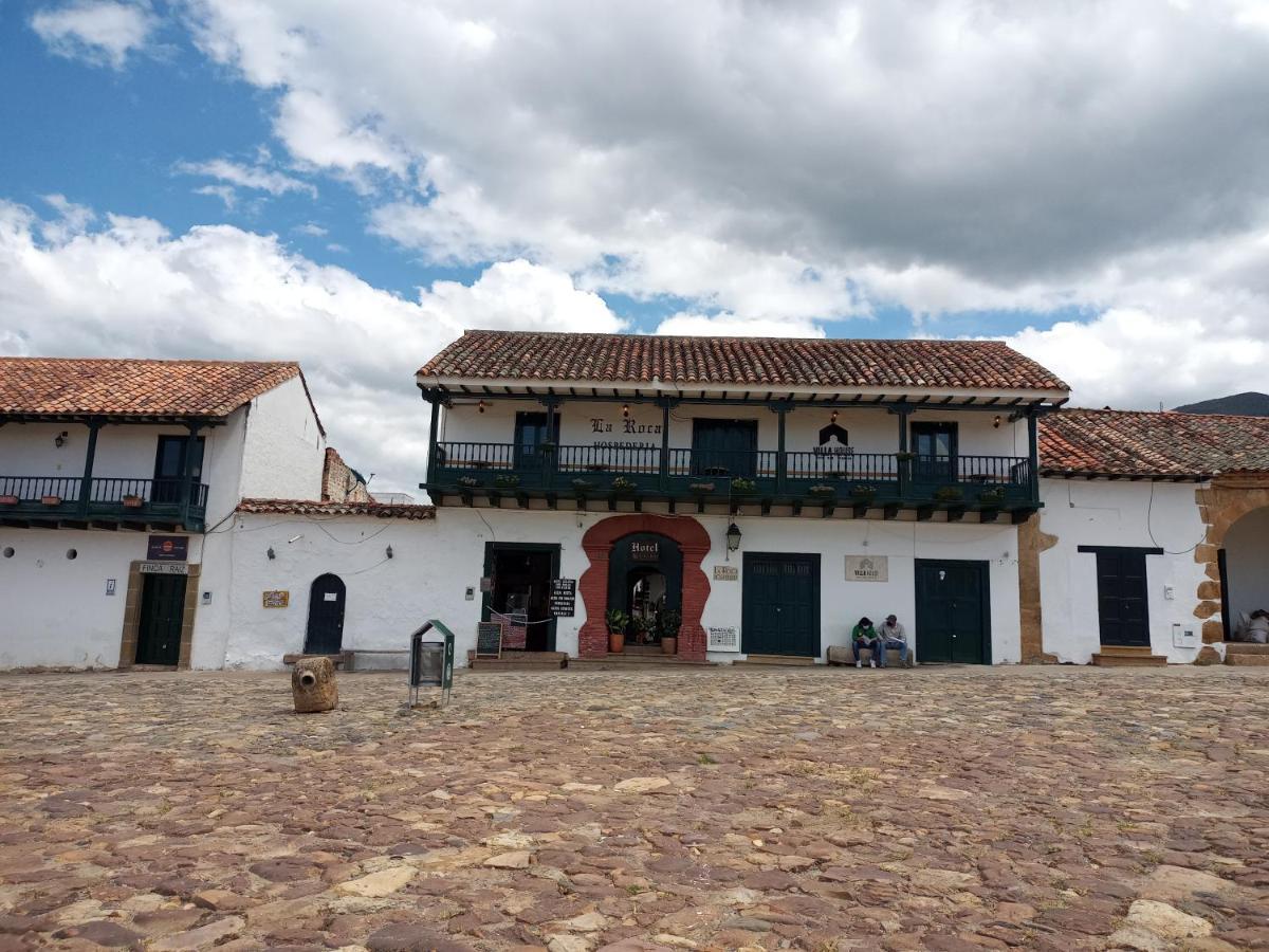 Hospederia La Roca Plaza Principal Bed & Breakfast Boyaca Exterior photo
