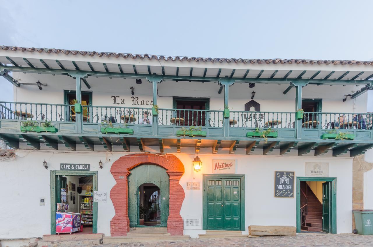 Hospederia La Roca Plaza Principal Bed & Breakfast Boyaca Exterior photo
